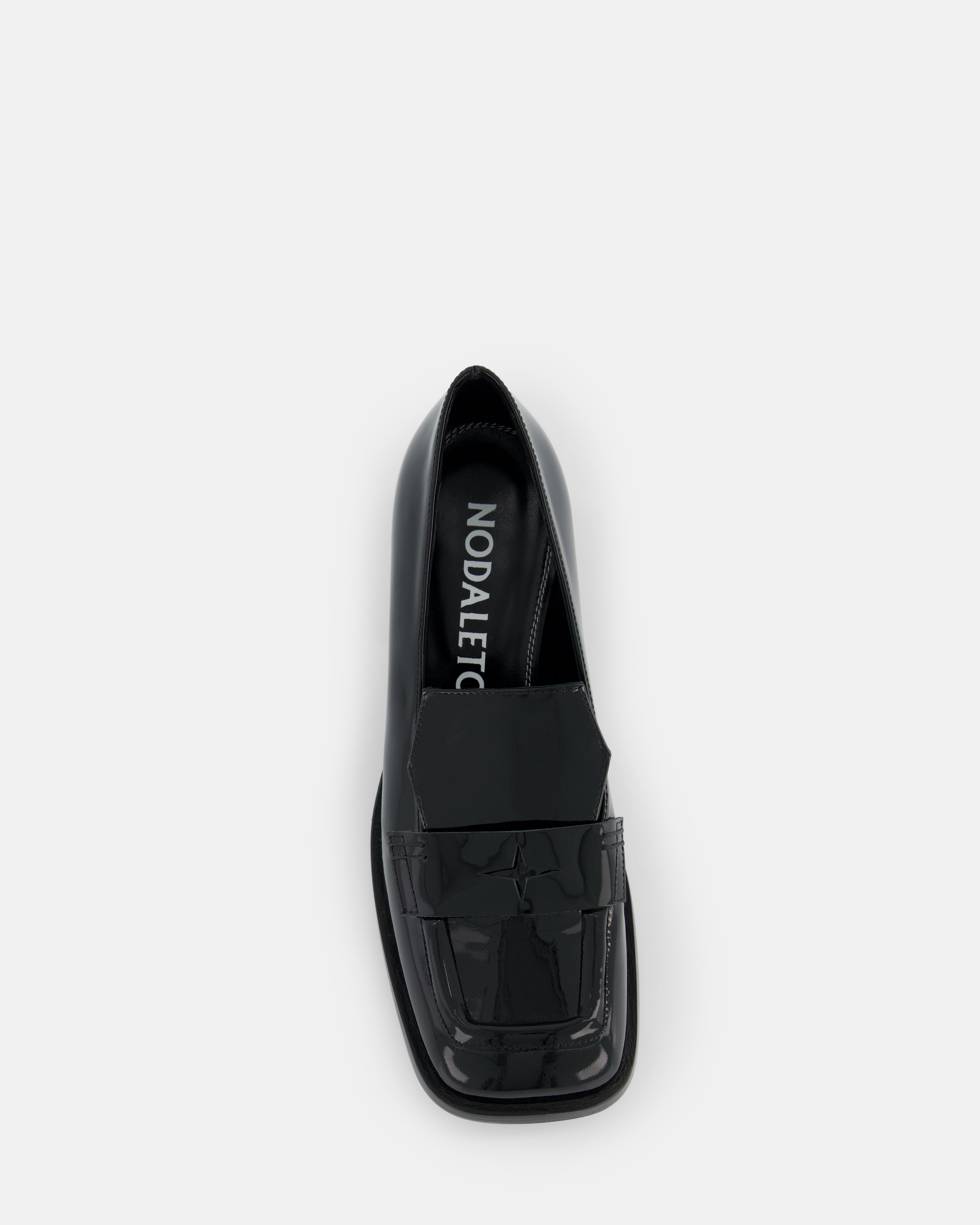 Nodaleto Bulla Cara patent leather loafer pumps - ShopStyle