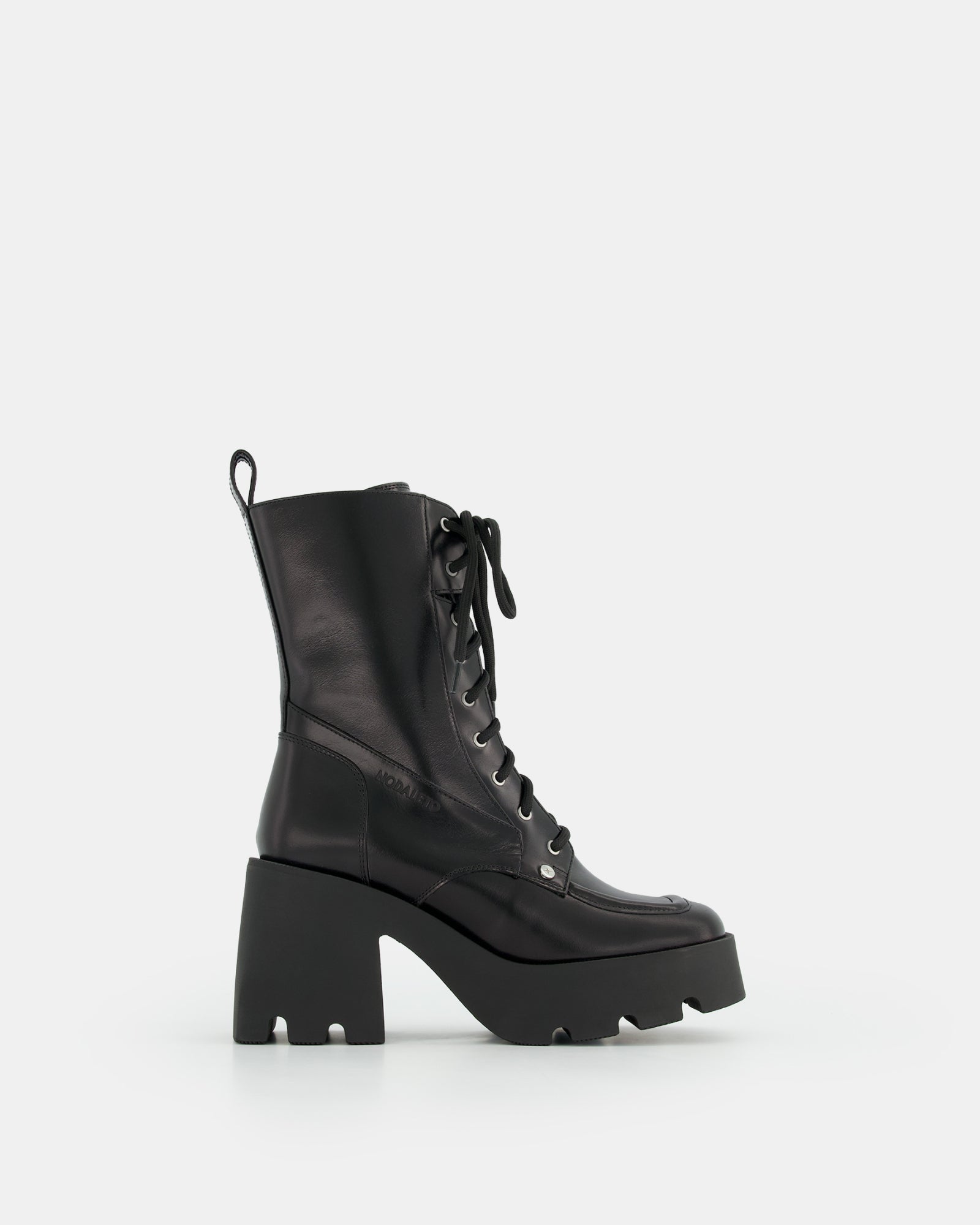 Nodaleto boots black in leather