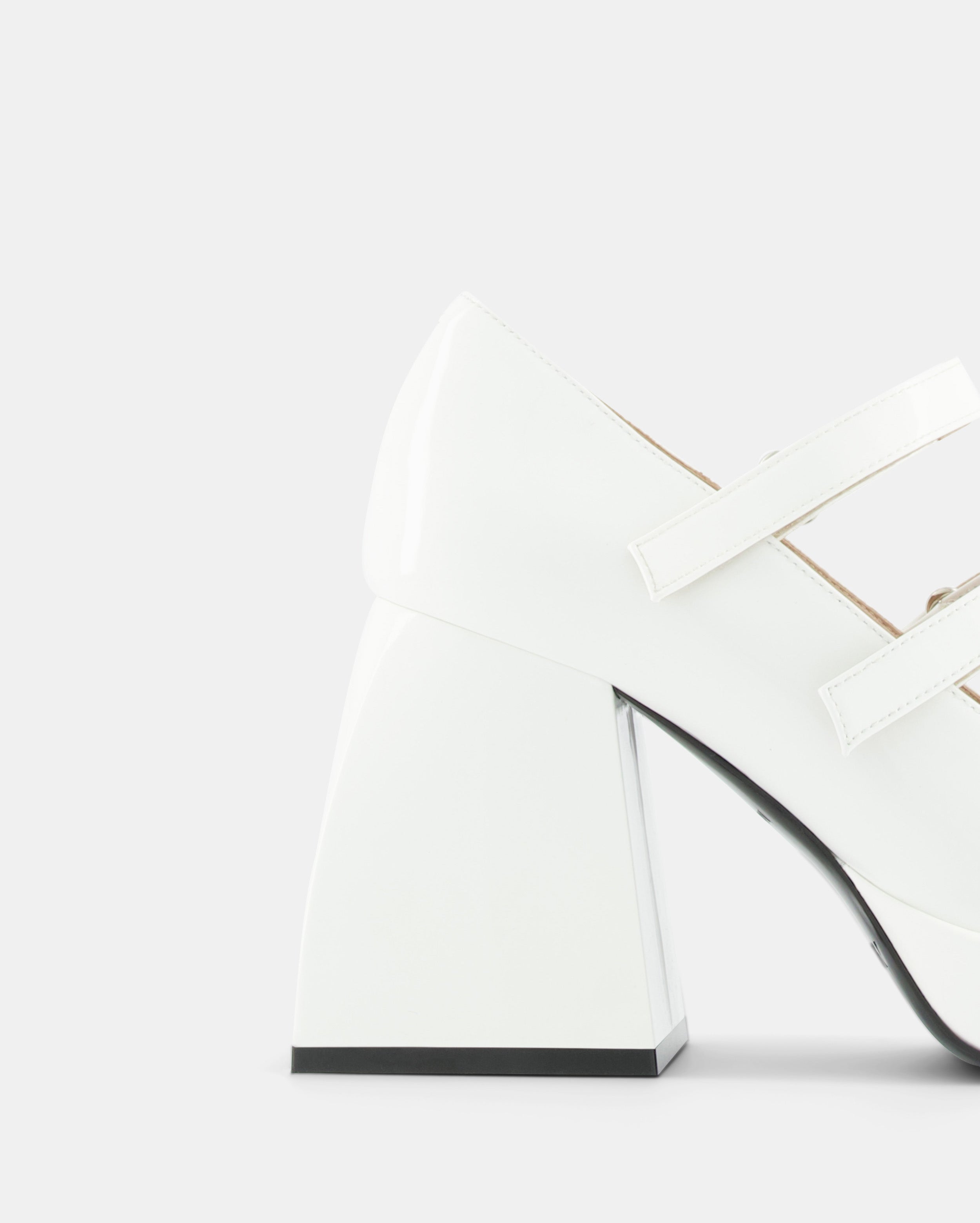 Nodaleto - Nodaleto Babies l Women's Mary-Jane platform in white Nodaleto - Nodaleto Babies l Women's Mary-Jane platform in white