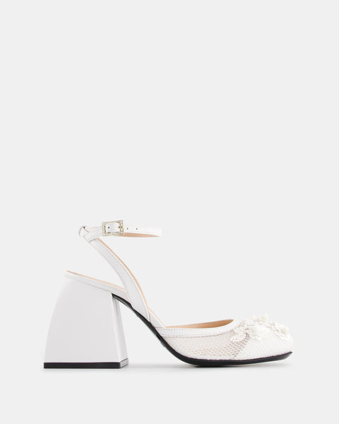 Nodaleto - Nodaleto | Women's luxury Pumps in white mesh Nodaleto - Nodaleto | Women's luxury Pumps in white mesh