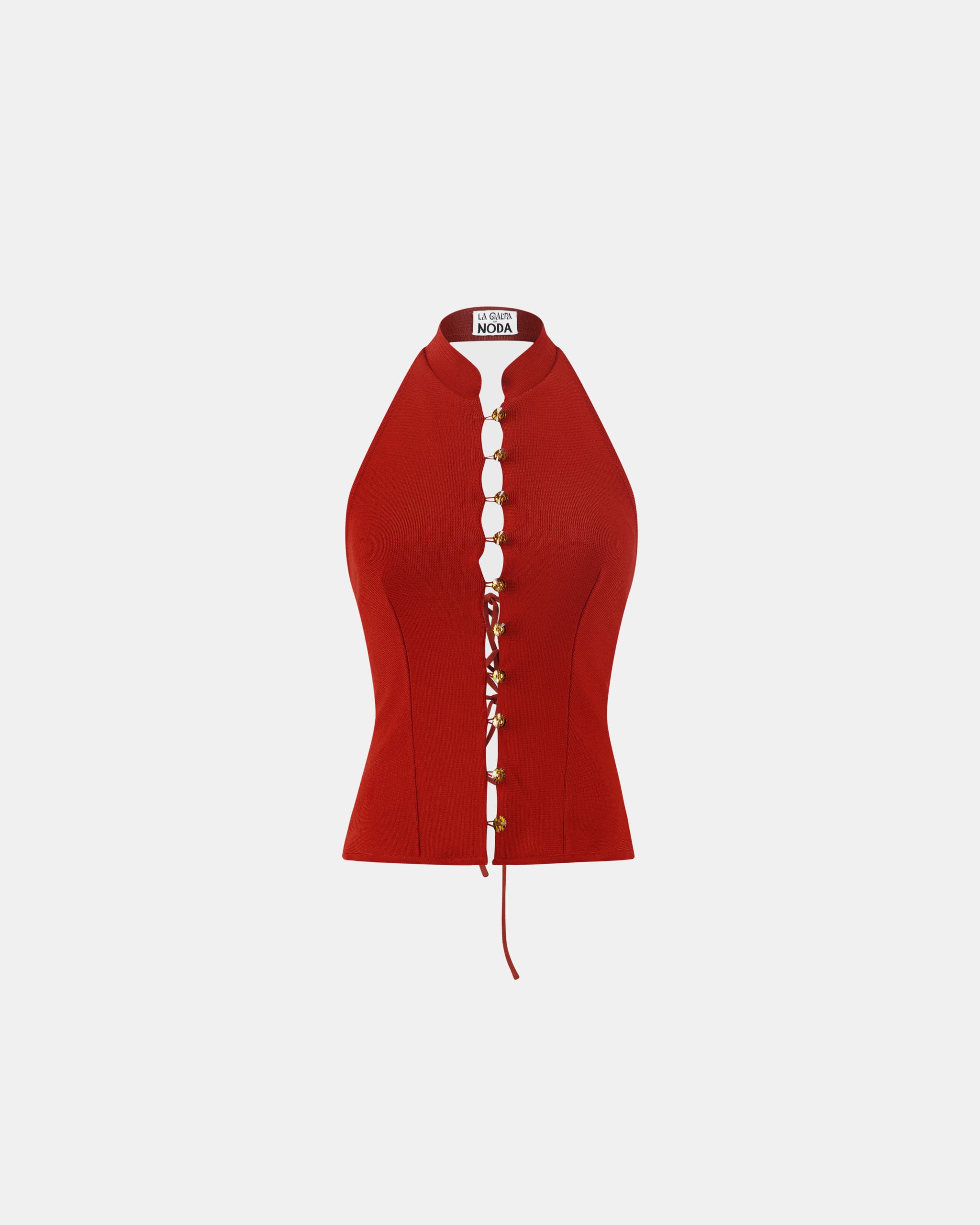 LA GALPA FOR NODA Top Midnight Red