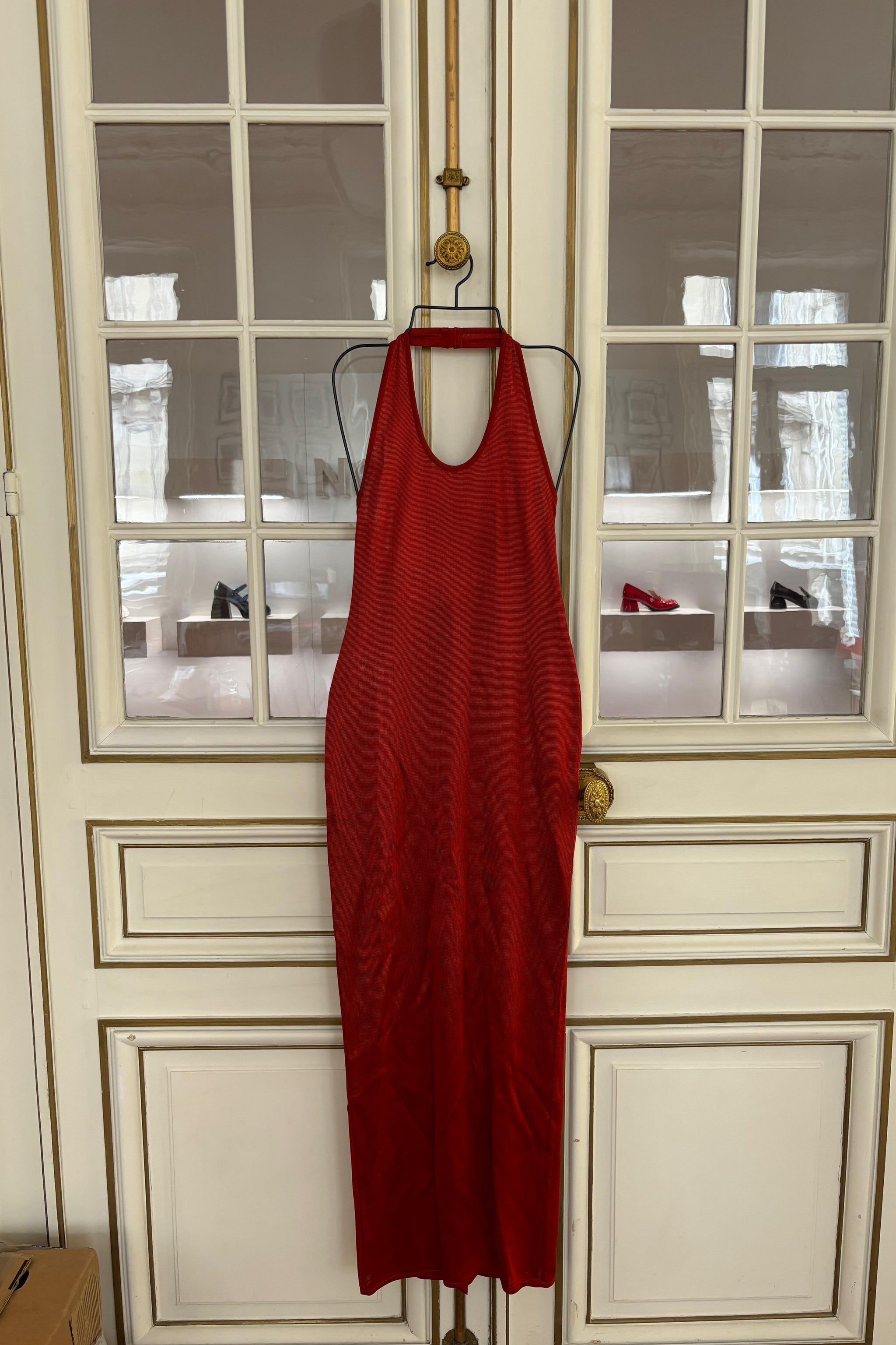 LA GALPA Robe Aziza Midnight Red