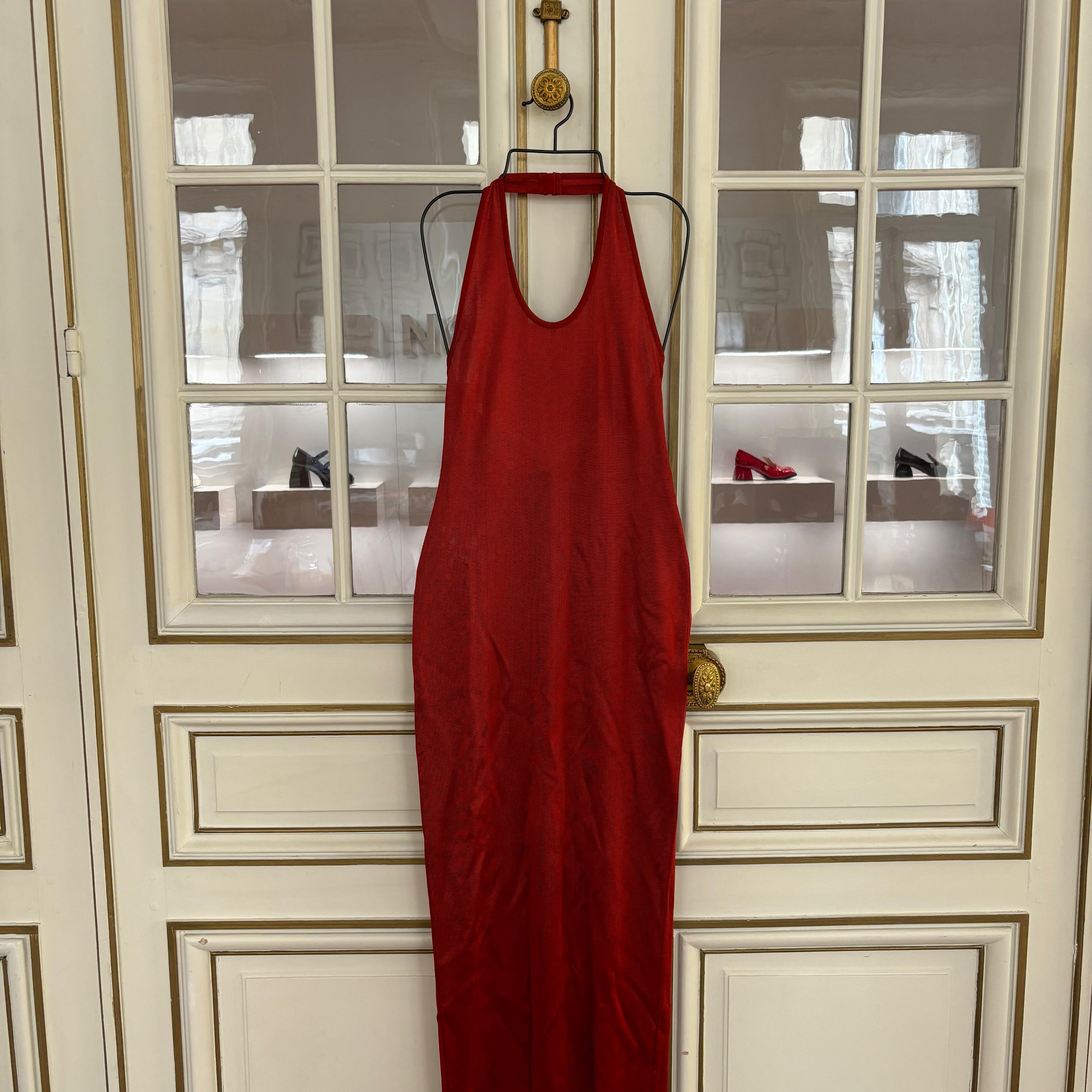 LA GALPA Robe Aziza Midnight Red