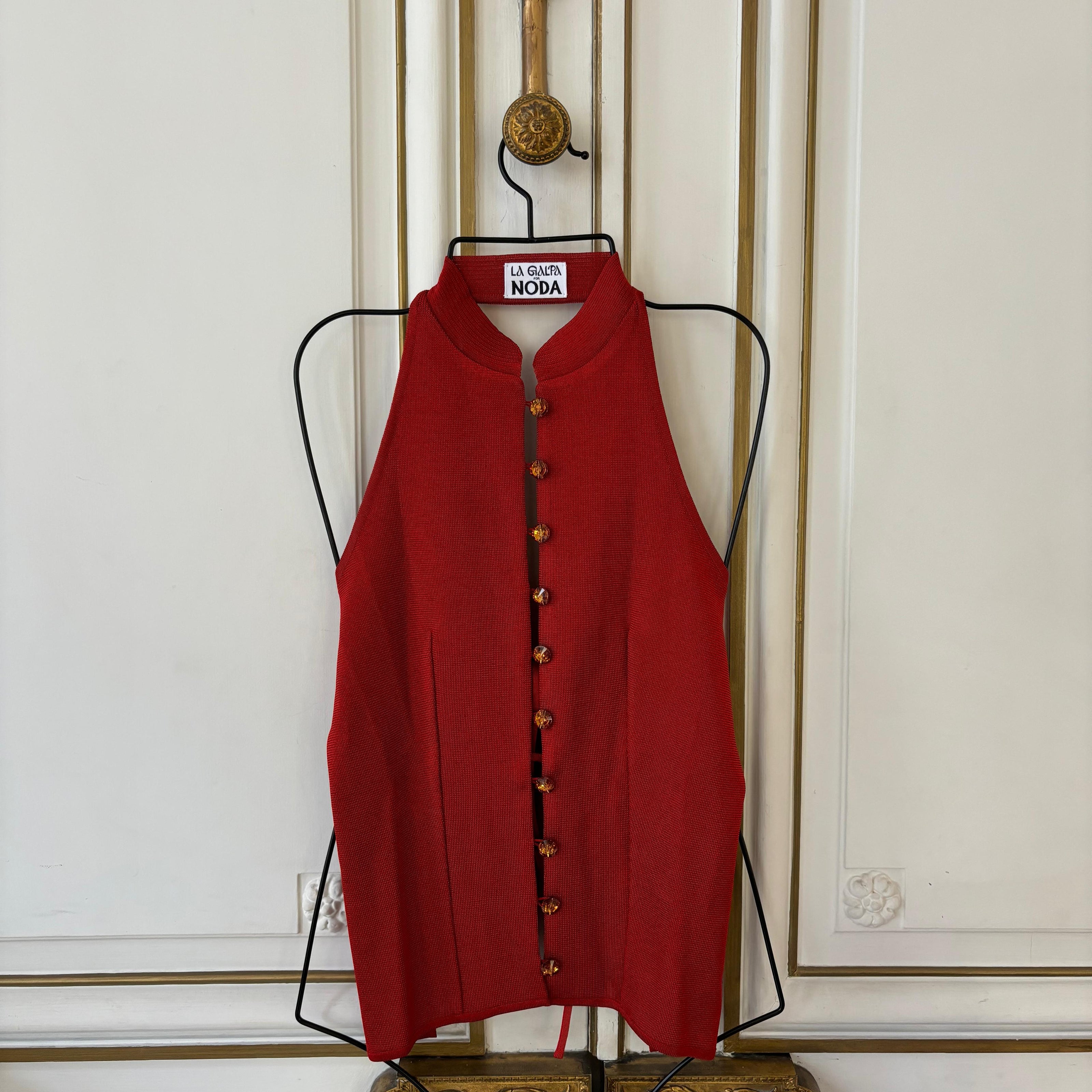 LA GALPA Top Modjolokia Midnight Red