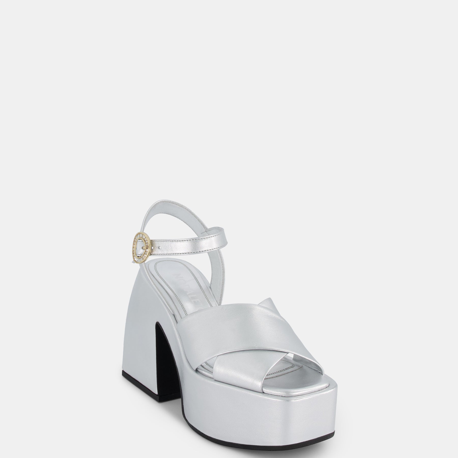 Bulla Joni Silver Metallic Nappa
